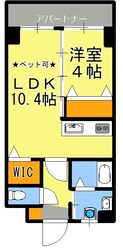 武之橋駅 徒歩15分 3階の物件間取画像